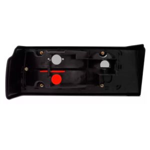 Kit Lanterna Voyage Gts 1991 A 1995 Fume + Jogo Tapete Pvc Preto Lanternas + Tapetes