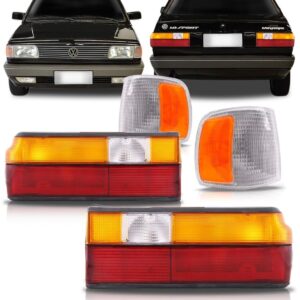 Kit Lanterna Voyage 91/95 + Sinaleiras Cristal Com Ambar