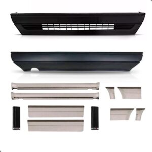 Kit Envolvente Gol Gti 1989 A 1994 E Friso Lateral Novo Preto