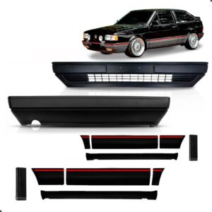 Kit Envolvente Gol Gts 1987 A 1994 E Friso Lateral Preto