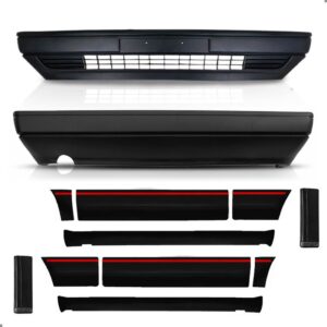 Kit Envolvente Gol Gts 1987 A 1994 E Friso Lateral Preto