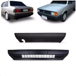 Envolvente Voyage 1987 A 1996 Dianteiro E Traseiro Preto Preto