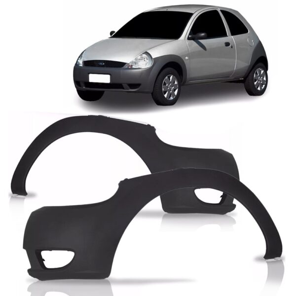 Par Parachoque Ford Ka 2002 03 04 05 06 07 Dianteiro
