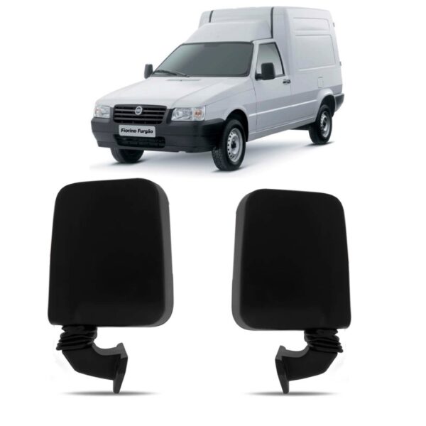 Par Retrovisor Fiorino 1993 A 1997 Fixo