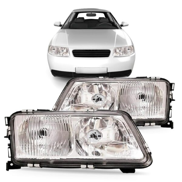 Par Farol Audi A3 Ano 1996 1997 1998 1999 2000 Direito E Esquerdo