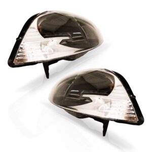 Kit Par Farois Negro + Grade Inferior Palio 2009 2010 2011 Preto