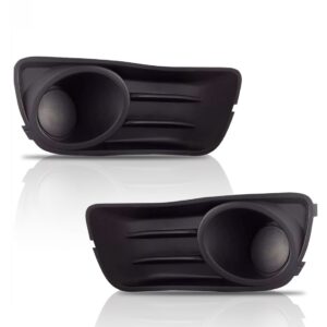 Par Moldura Grade Milha Palio Way Economy 08 A 16 Sem Furo Preto