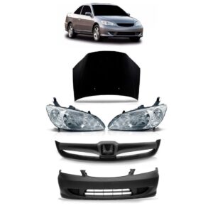 Kit Frente Honda Civic 2004 2005 2006 Honda