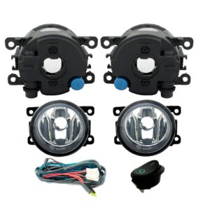 Kit Farol Auxiliar Milha Neblina Citroen C4 Hatch E Pallas
