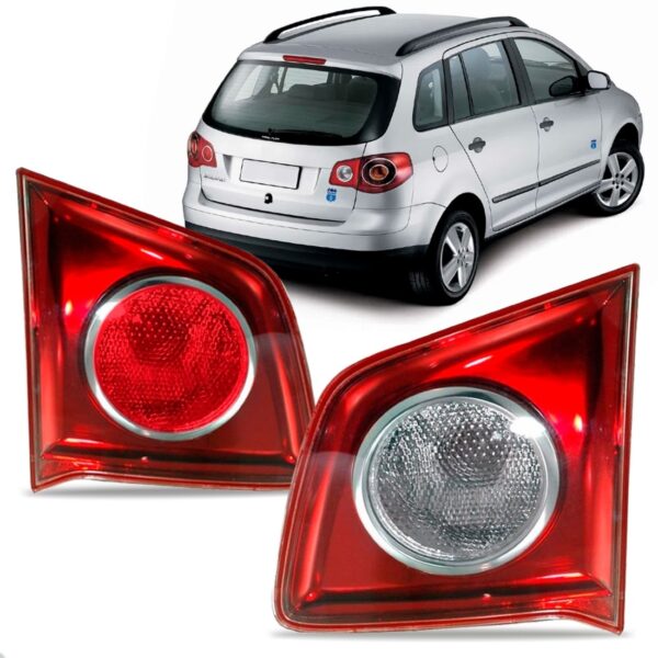 Par Sinaleira Tampa Traseira Spacefox 2006 07 A 2010 Cristal Cristal