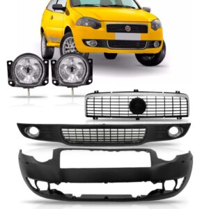 Envolvente Palio 2010 A 2012 + Spoiler + Par Milhas + Grade