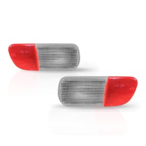 Kit Lanterna Pt Cruiser 2006 07 08 09 10 Traseira + Neblina Esquerdo E Direito Vermelho