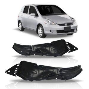 Par Asa Urubu Dianteiro Honda Fit 2004 2005 2006 2007 2008