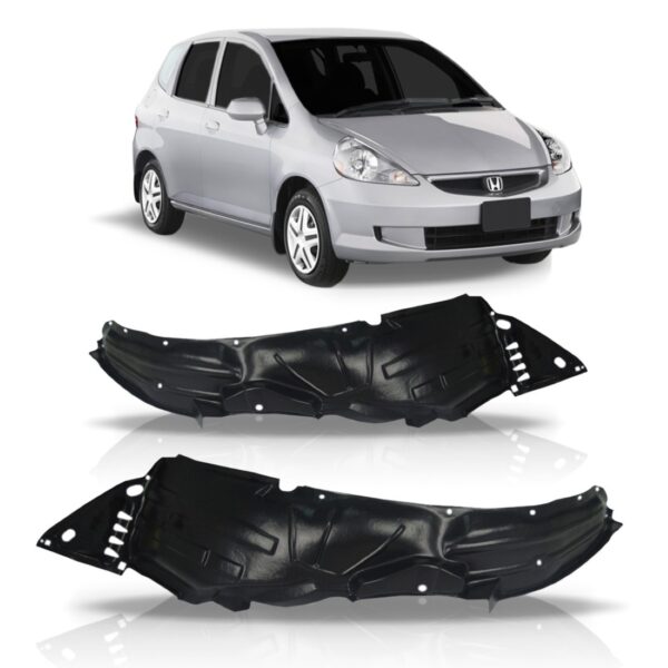 Par Asa Urubu Dianteiro Honda Fit 2004 2005 2006 2007 2008
