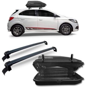 Travessa Teto Corsa Wagon Sw Prata Em Aluminio Larga Prateado