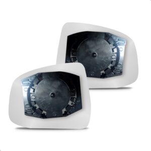 Par Lente Retrovisor Focus Com Base 2009 2010 2011 2012 2013