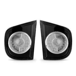 Par Sinaleira Tampa Traseira Golf Gti 07 A 10 11 12 Cristal