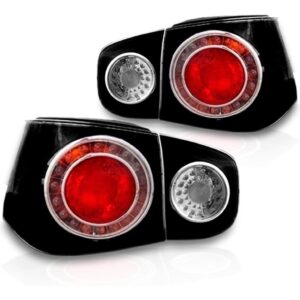 Kit Golf Black Par Faróis Máscara Negra + Sinaleiras 07 À 13