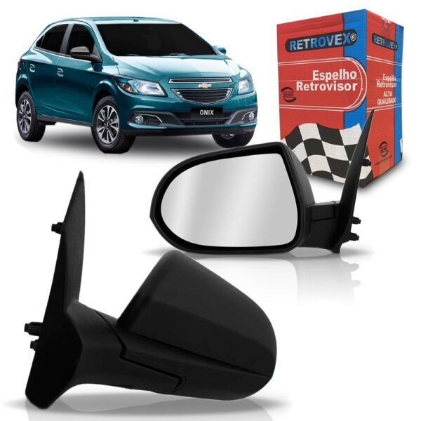 Par Retrovisor Onix Prisma 2013 2014 2015 16 Elétrico Oferta