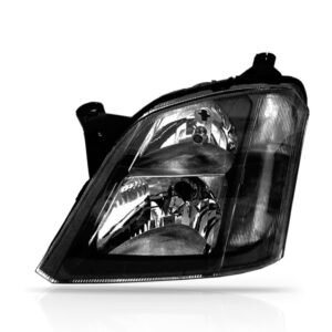 Kit Faróis Meriva Fume + Grade Frontal Prymer 2009 2010 2011