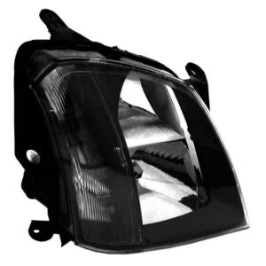 Kit Faróis Meriva Fume + Grade Frontal Prymer 2009 2010 2011