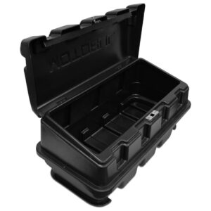 Maleiro Caixa Baú Saveiro G4 G5 G6 2003 A 2017 140 Litros Preto