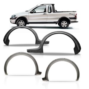 Kit 04 Molduras Paralama Strada Trekking 2005 2006 2007 2008