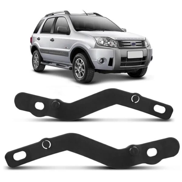 PAR GUIA SUPORTE PARACHOQUE DIANTEIRO ECOSPORT 2007 A 2012 LONGO