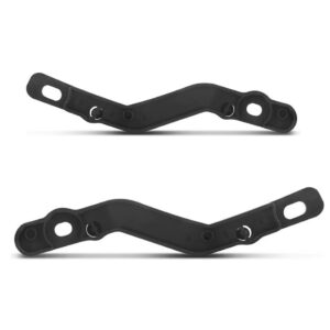 PAR GUIA SUPORTE PARACHOQUE DIANTEIRO ECOSPORT 2007 A 2012 LONGO