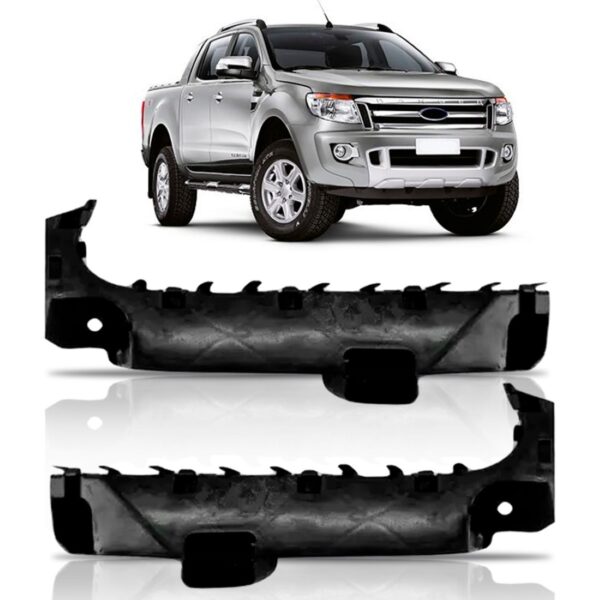 Par Suporte Guia Parachoque Dianteiro Ranger 2013 Em Diante