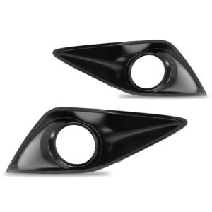 Par Moldura Milha Cronos 2018 A 2023 Com Furo Black Piano Black Piano