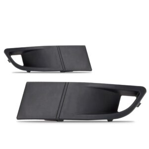 Par Grade Moldura Milha Classic 2010 A 2016 Com Furo Preto Ambos Lados