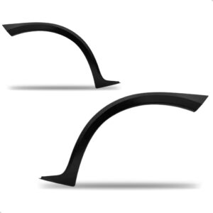 Par Moldura Paralama Traseiro Corsa 1994 A 2002 Hatch Preto