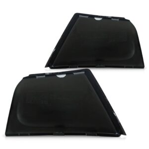 Par Acabamento Grade Para-choque Dianteiro C3 13 14 15 16 Preto