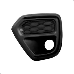 Par Moldura Milha Kangoo 2024 A 2025 Dianteiro Com Furo Preto Ambos Os Lados