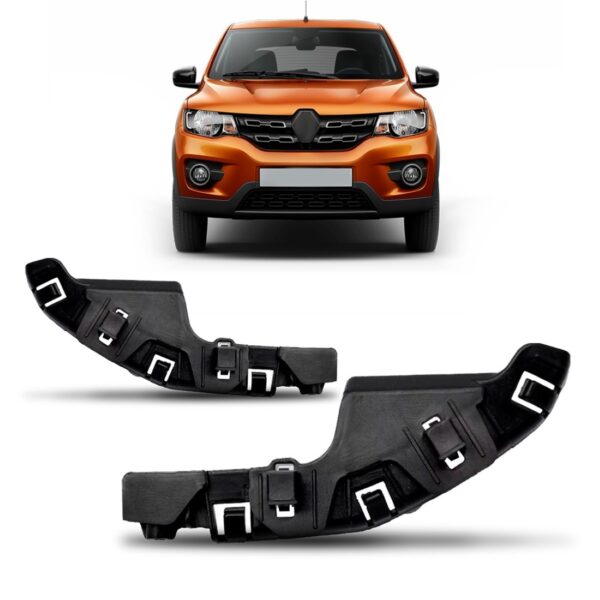 Par Suporte Parachoque Dianteiro Kwid 2018 2019 2020