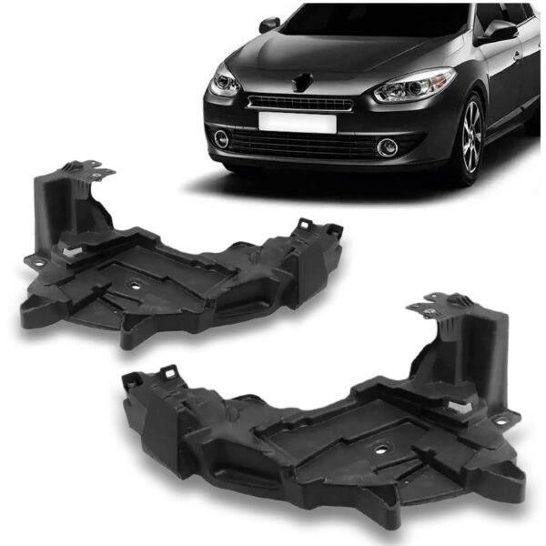 Par Suporte Parachoque Dianteiro Fluence 2010 2011 2012 2013