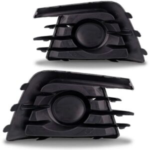 Par Grade Moldura Farol Milha Gol G7 2016 17 A 2019 Sem Furo Preto Ambos Os Lados