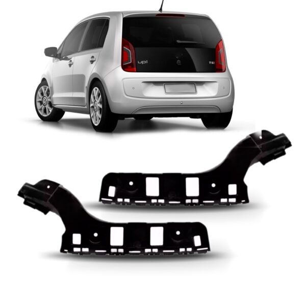 Par Suporte Guia Parachoque Traseiro Up 2014 2015 2016 2017