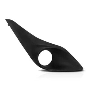 Moldura Milha C/ Furo Yaris 2018 Em Diante Preto