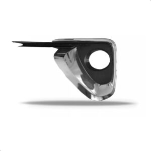 Par Moldura Milha Hilux Sw4 2016 A 2021 Com Furo Cromada Preto Ambos Os Lados