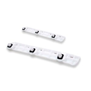 Par Guia Suporte Central Parachoque Traseiro Versa 2011/2015