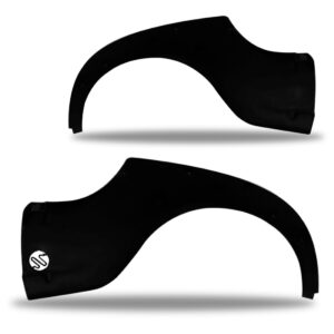 Par Envolvente Traseiro Lateral Ka 1997 98 99 00 2001 Preto