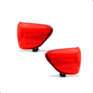 Par Lanterna Traseira Corolla 2008 2009 2010 2011 Vermelho