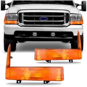Par Sinaleira F250 F350 1999 2000 01 02 03 2004 2005 Âmbar