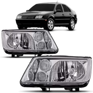 Par Farol Volkswagen Bora 1995 Á 2006 Com Auxiliar