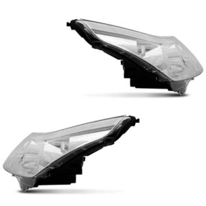 Par Farol C4 Pallas 2004 A 2011 Hatch Eletrico Com Motor