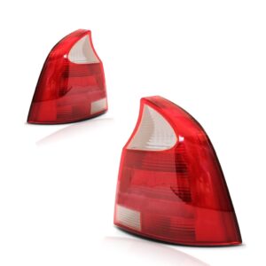 Par Sinaleira Traseira Corsa Sedan 2003 A 2007 Re Cristal Bicolor
