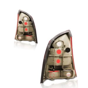 Par Sinaleira Traseira Corsa Sedan 2003 A 2007 Re Cristal Bicolor