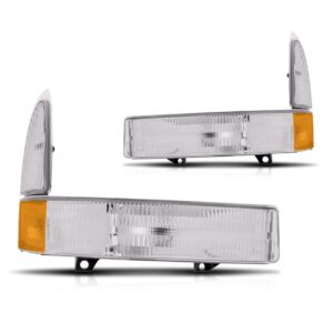 Sinaleira Para Ford F250 1999 2000 A 2005 Refletor Ambar